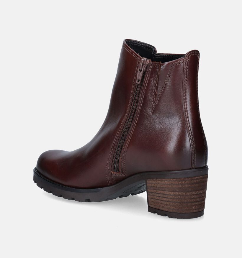 Gabor Comfort Bottillons en Brun pour femmes (347082) - pour semelles orthopédiques