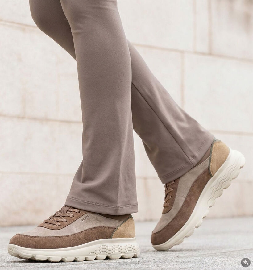 Geox Spherica Chaussures confort en Marron pour femmes (377785) - pour semelles orthop&eacute;diques