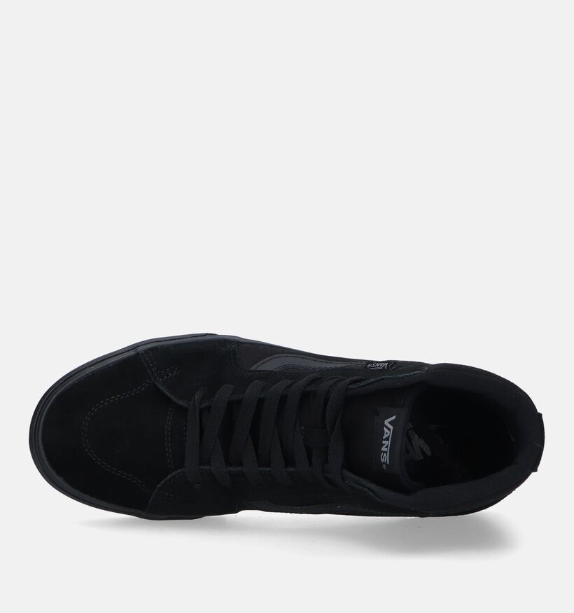 Vans Filmore Hi Baskets de skate en Bleu pour hommes (337030)