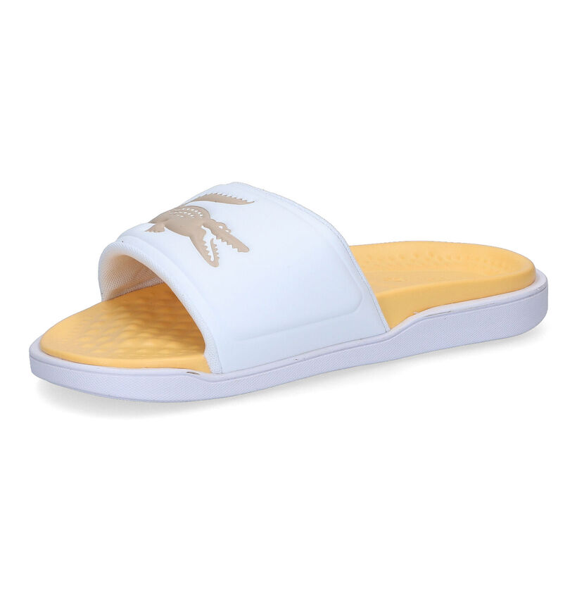 Lacoste Croco Dualiste Claquettes en Turquoise pour femmes (305582)