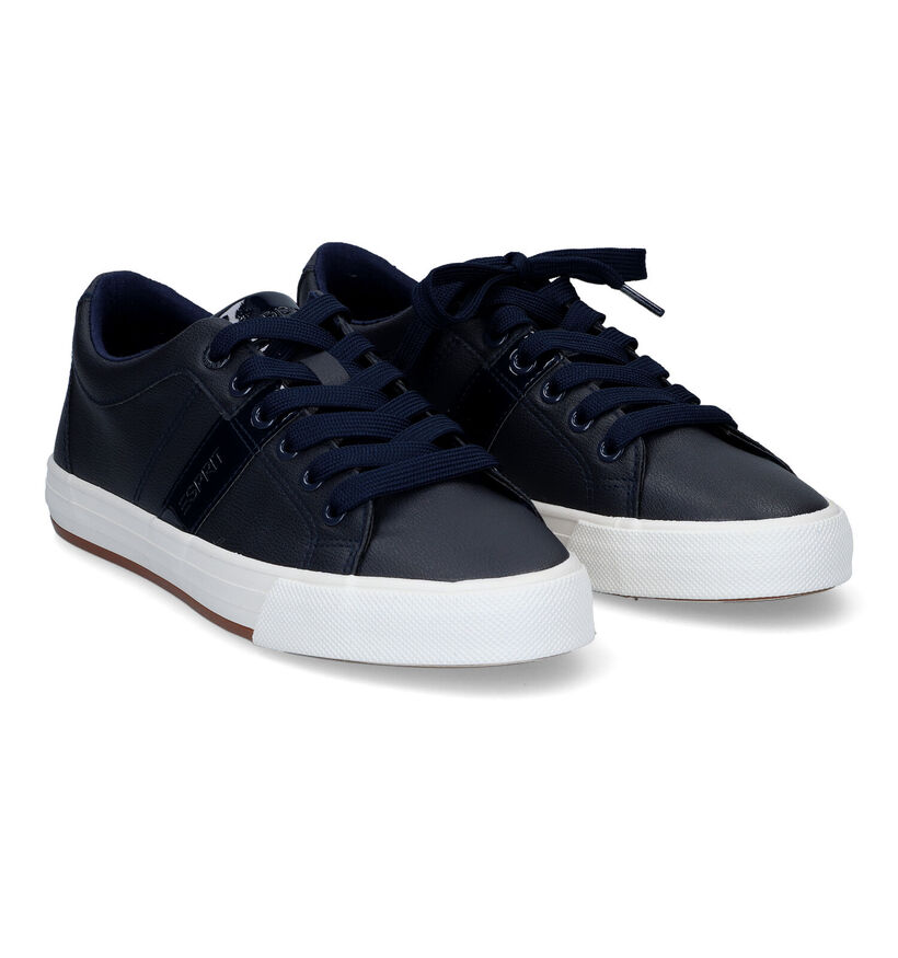 Esprit Baskets habillées en Bleu foncé en simili cuir (304512)