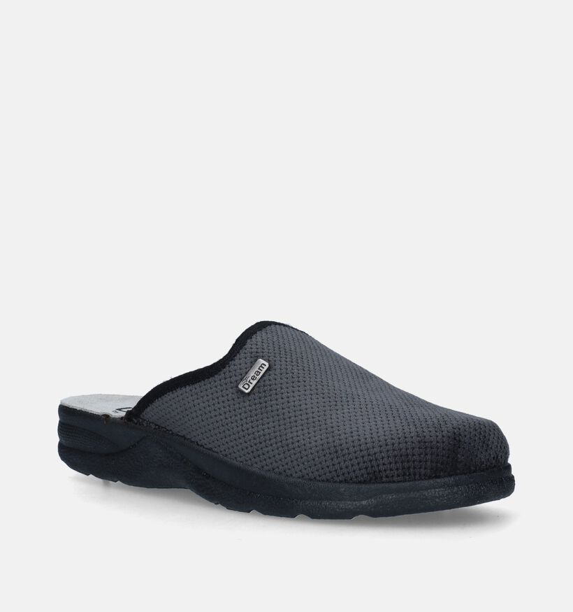 Fly Flot Pantoufles ouvertes en Gris foncé pour hommes (281889)