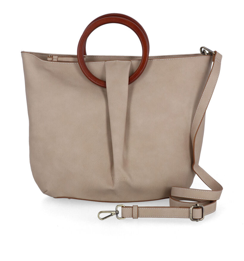 Woomen Acacia Beige Handtas in kunstleer (307425)