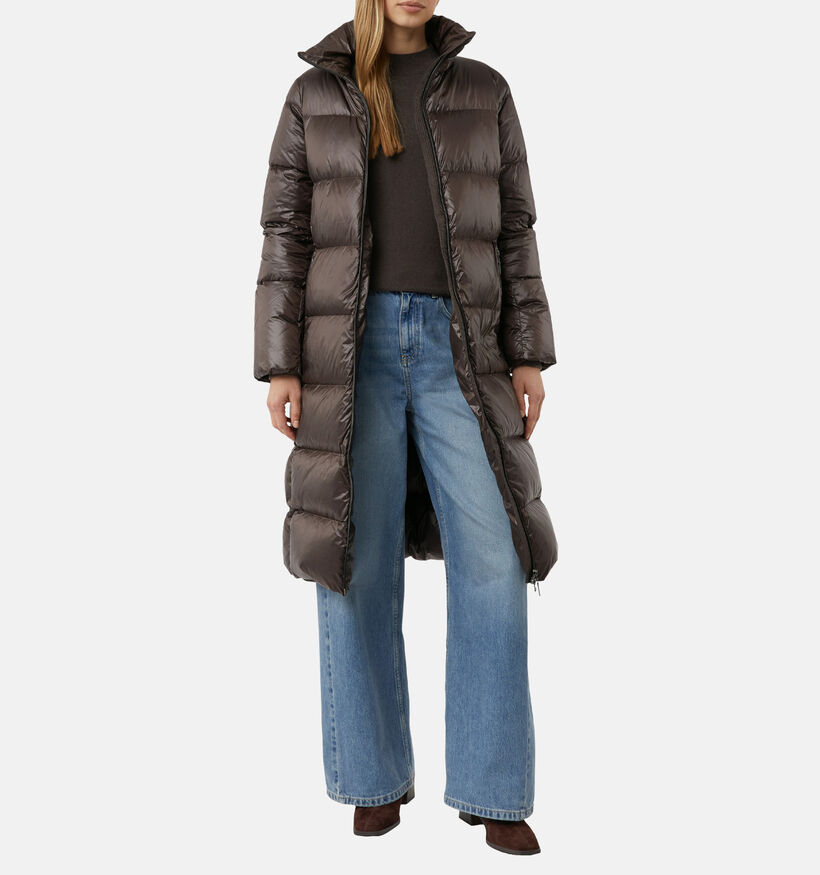 comma Manteau long en Marron pour femmes (364452)
