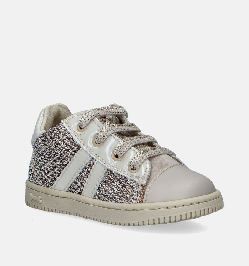 STONES and BONES Nepo Bottines en Beige pour filles (349158) - pour semelles orthop&eacute;diques