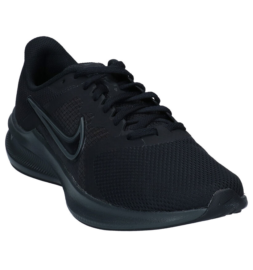Nike Downshifter Baskets en Noir en simili cuir (291013)