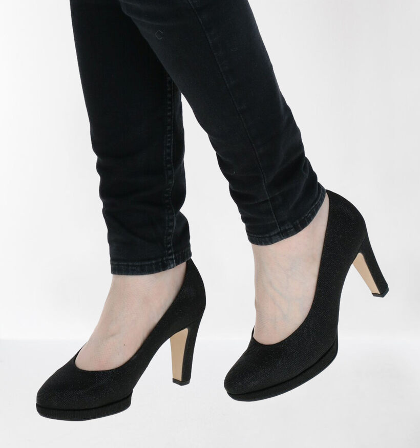 Gabor Soft & Smart Escarpins en Noir en simili cuir (282349)