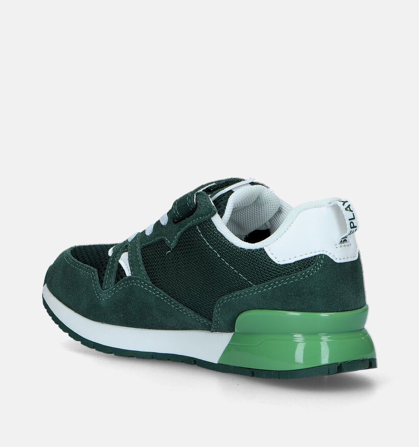 Replay Shoot Jr 8 Groene Sneakers voor jongens (336750) - geschikt voor steunzolen