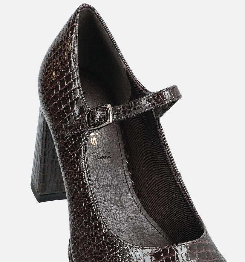 Tamaris Donkerbruine Pumps met Hoge Hak voor dames (376653)
