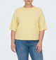 ONLY Carmakoma Loyal Sunlight Melange Gele Trui voor dames (380356)
