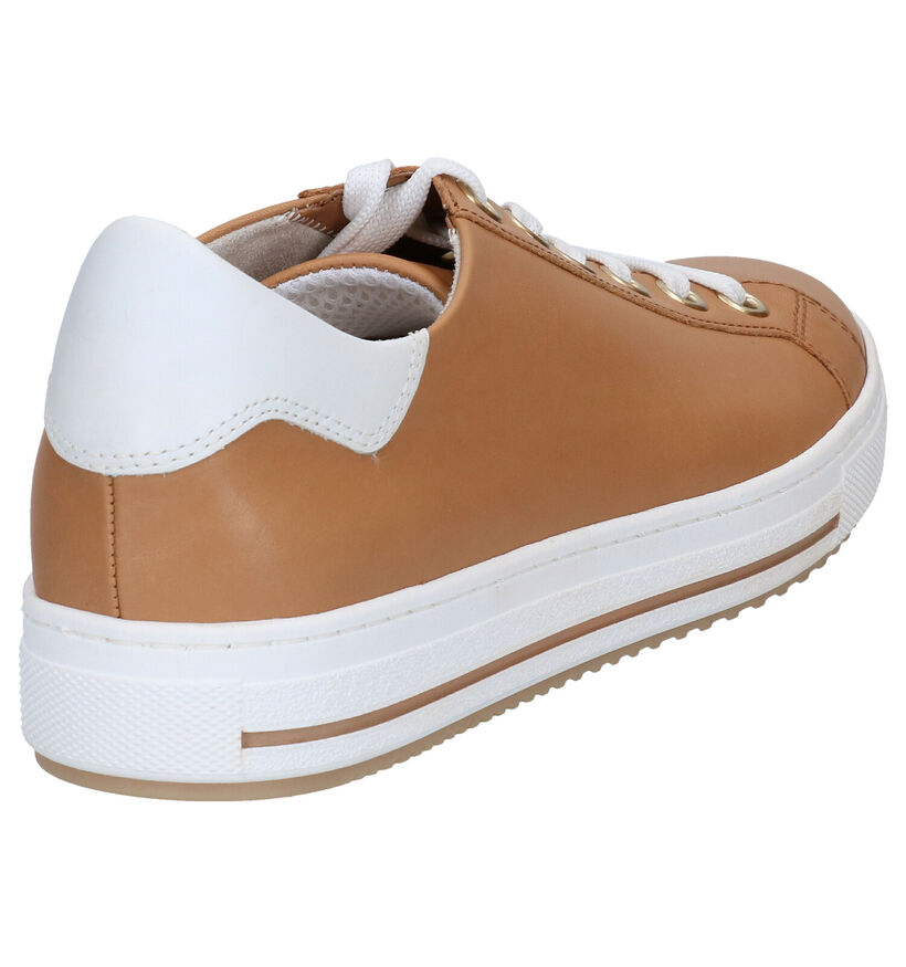 Gabor OptiFit Cognac Veterschoenen in leer (288012)