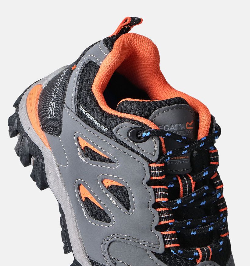 Regatta Holcombe Low Jnr Chaussures de randonnée en Gris pour garçons (361293)