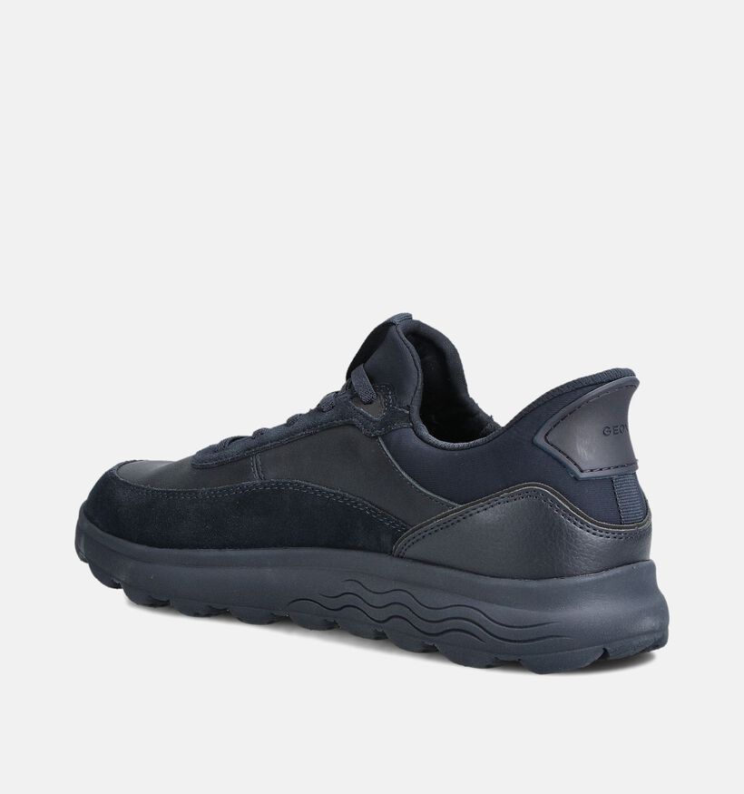 Geox Spherica Plus Chaussures plates en Bleu pour hommes (360120) - pour semelles orthopédiques
