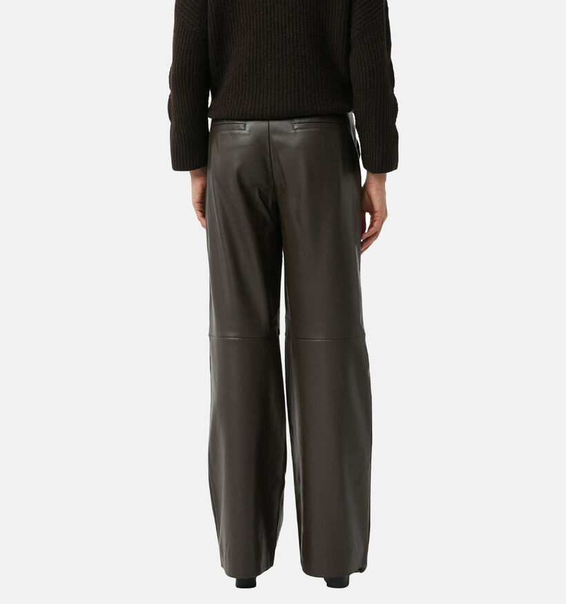 comma Donkerbruine Broek voor dames (364853)