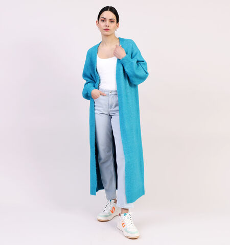 Cardigan turquoise
