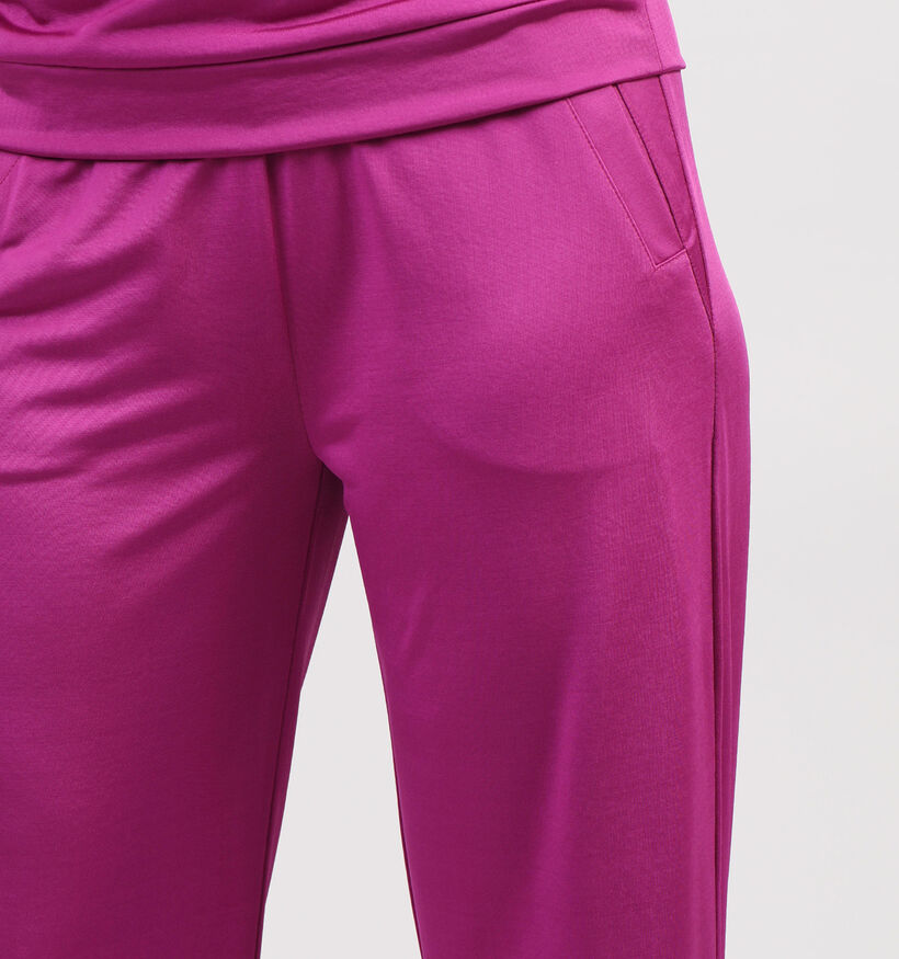 Expresso Paarse Wijde broek voor dames (356859)