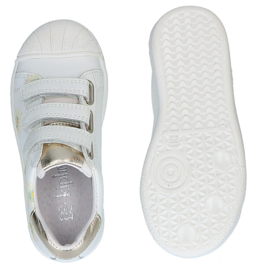 Kipling Virani Chaussures à velcro en Blanc en cuir (289325)