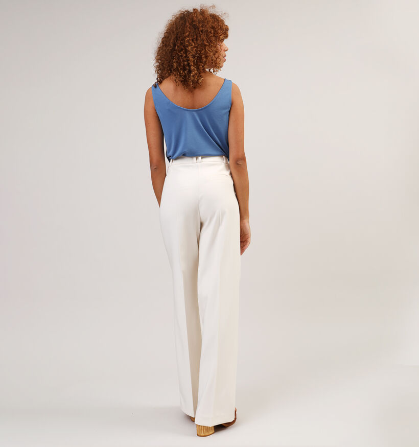 comma Pantalon classique en Écru pour femmes (327328)