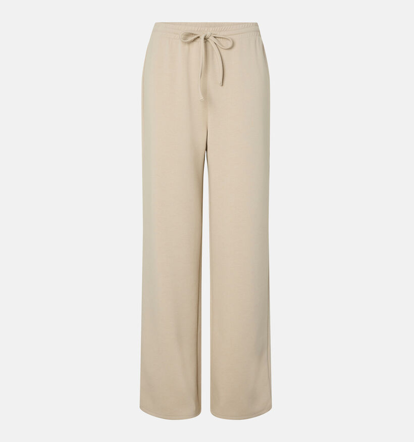 Pieces Talia Pantalons de jogging en Beige pour femmes (369193)