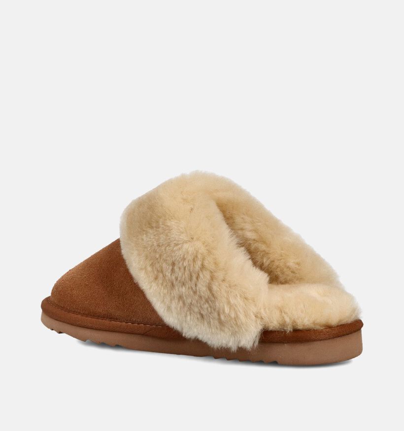 Warmbat Flurry Cognac Open Pantoffels voor dames (379624)