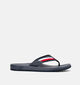 Tommy Hilfiger Molded Blauwe Teenslippers voor heren (368642)