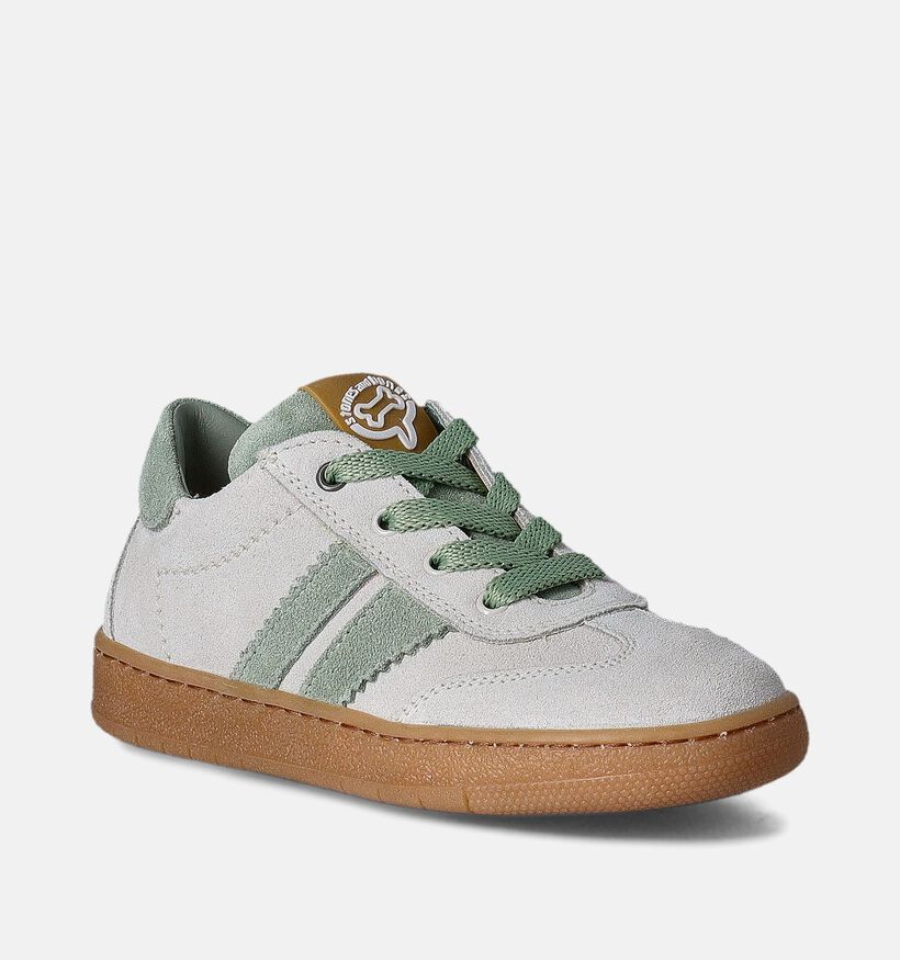 STONES and BONES Lemmi Ecru Sneakers voor meisjes (352651) - geschikt voor steunzolen