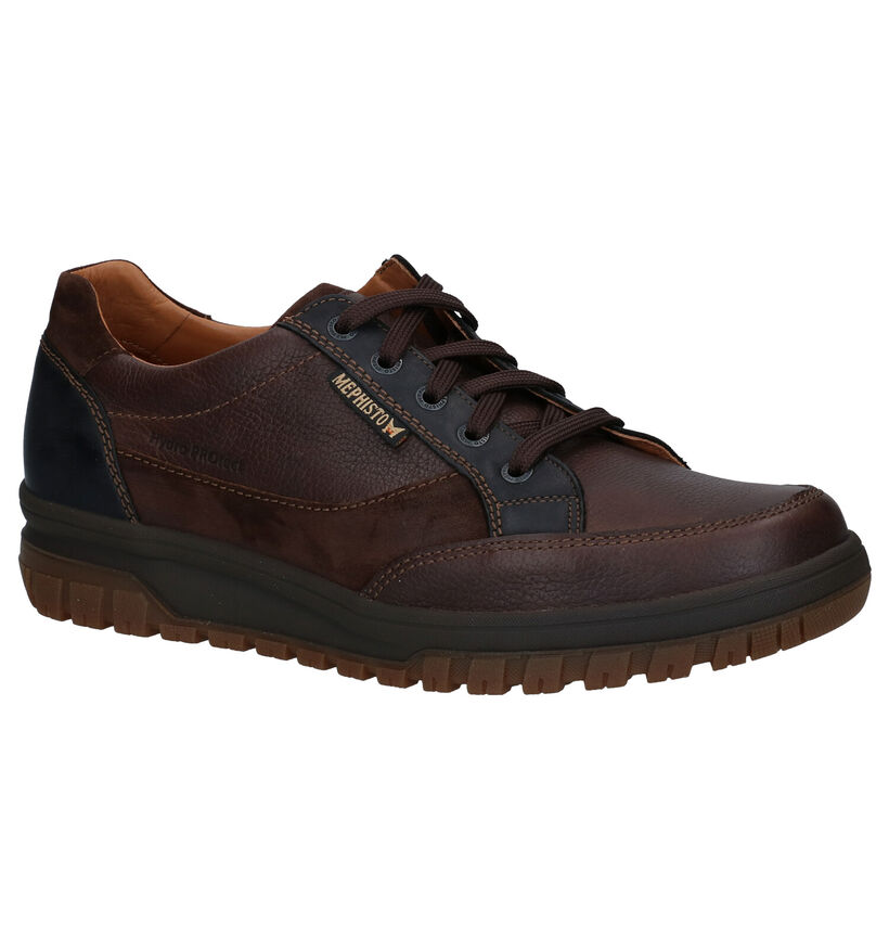 Mephisto Paco Nevada Chaussures à lacets en Brun en cuir (298251)