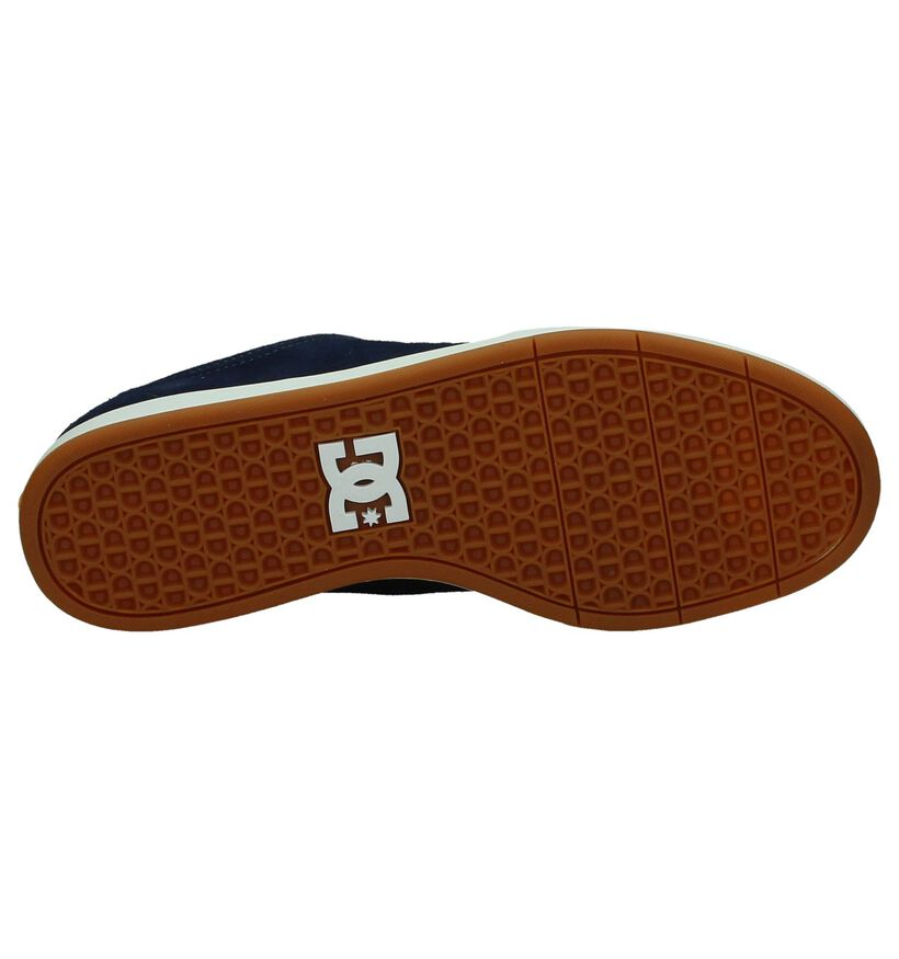 DC Shoes Skate sneakers en Bleu foncé en textile (200501)