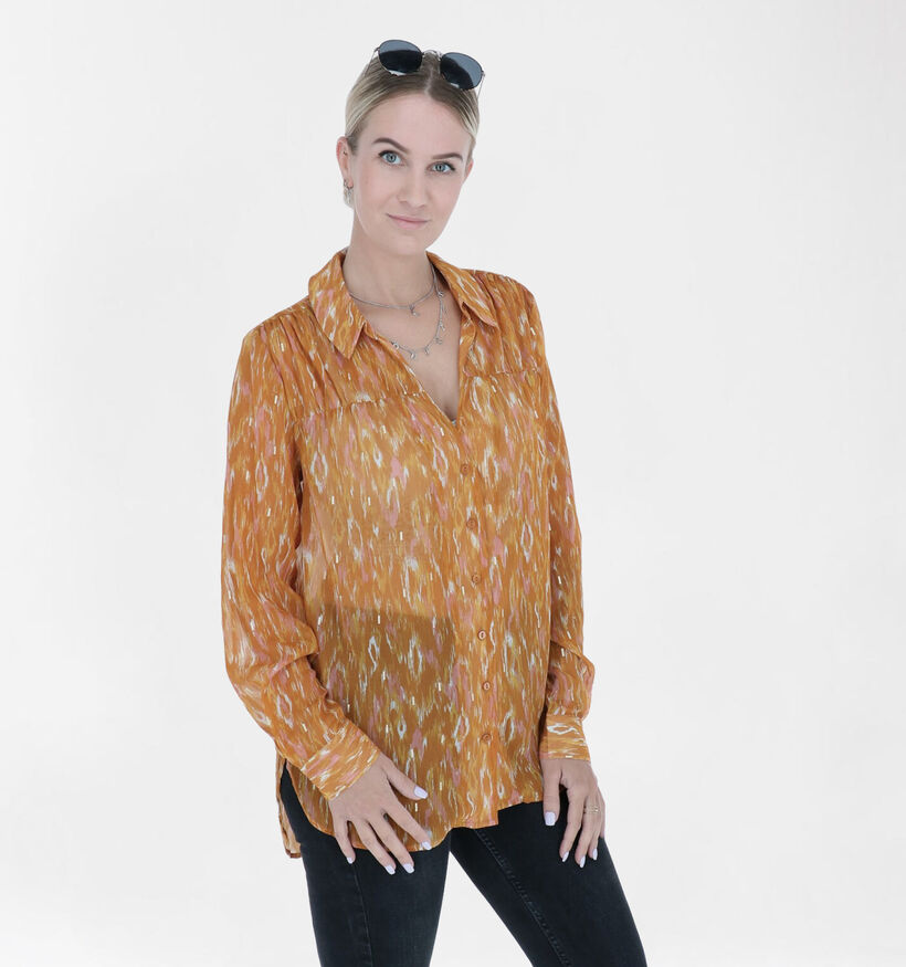 Vila Blouse en Orange (284077)