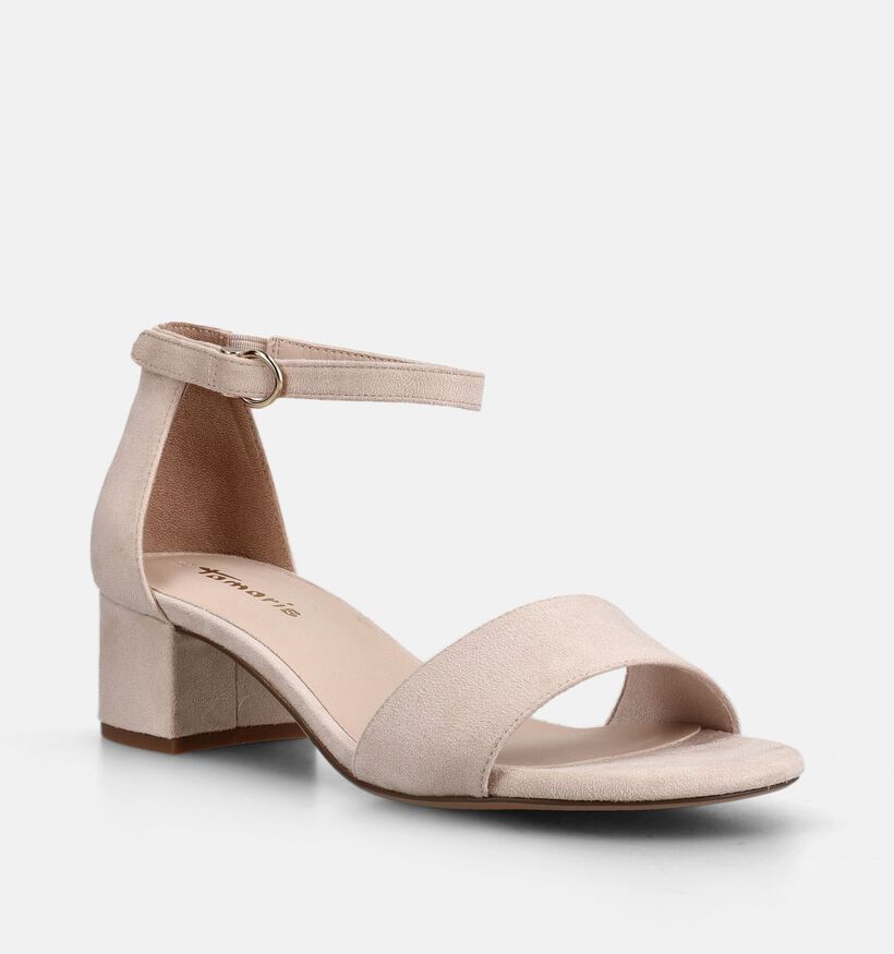 Tamaris Lichtroze Sandalen op hak voor dames (371680)