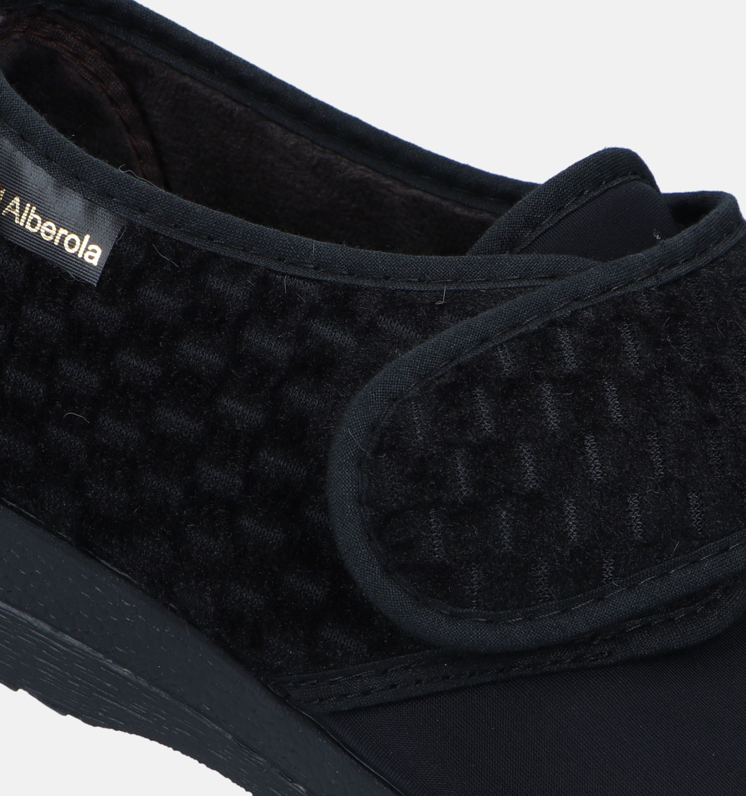 Alberola Zwarte Pantoffels Dames Pantoffels Online op TORFS.BE