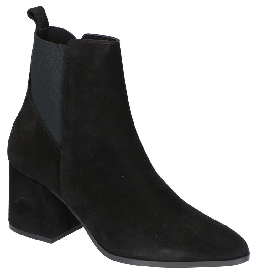 Vero Moda Vmjoy Zwarte Enkellaarzen in daim (261153)