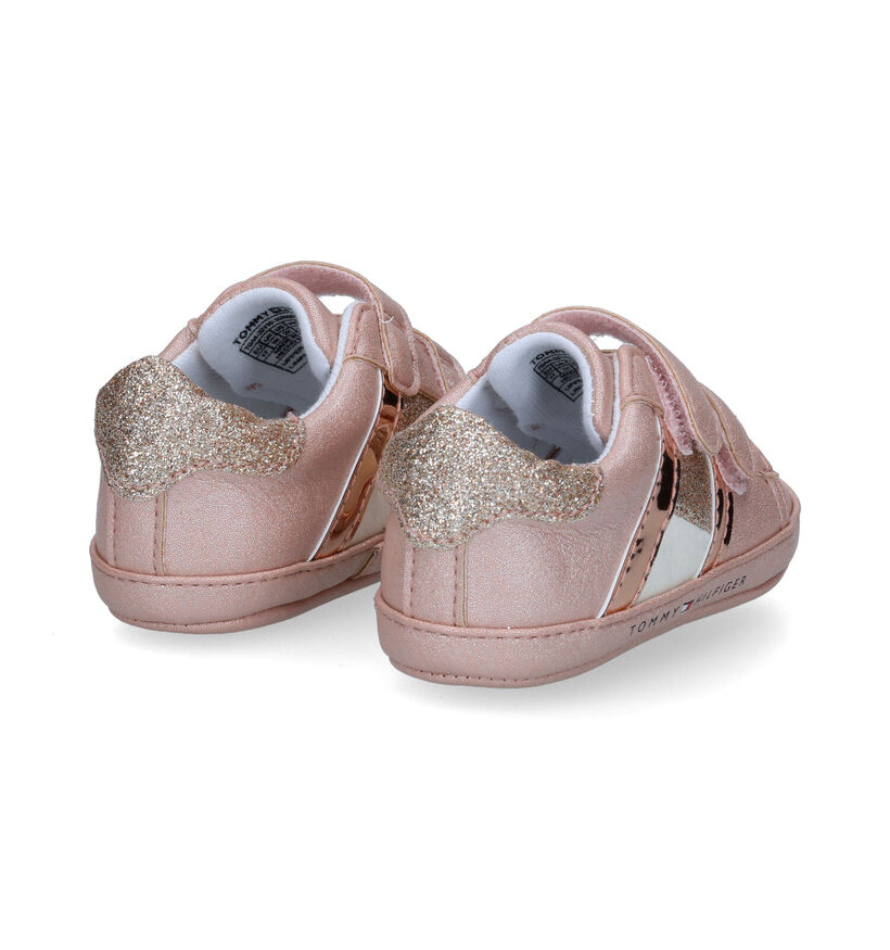 Tommy Hilfiger Chaussons pour bébé en Rose clair pour filles (303892)