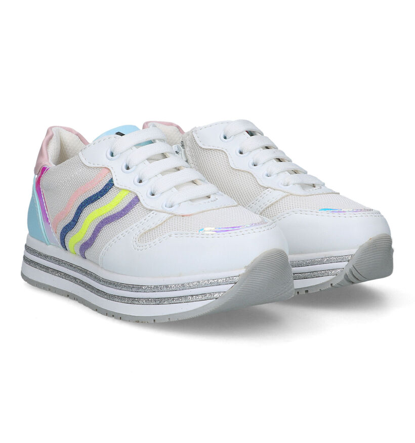 Asso Baskets basses en Blanc pour filles (321791)