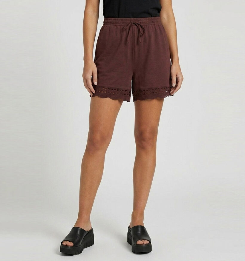 Vero Moda Gabby Bordeaux Short voor dames (369381)