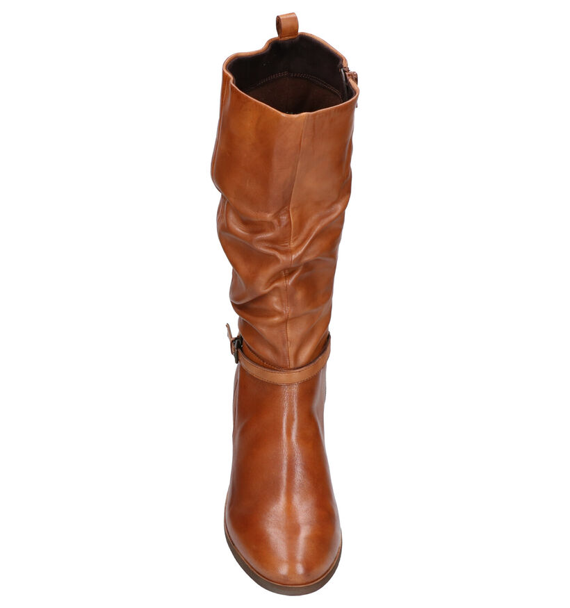 SPM Cognac Laarzen in leer (257784)