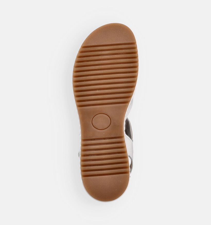 Solemade Harper 15 Zilveren Sandalen voor Steunzolen voor dames (371650) - geschikt voor steunzolen