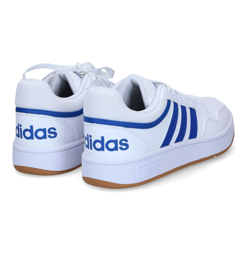 adidas Hoops 3.0 Baskets en Blanc pour hommes (319012) - pour semelles orthopédiques
