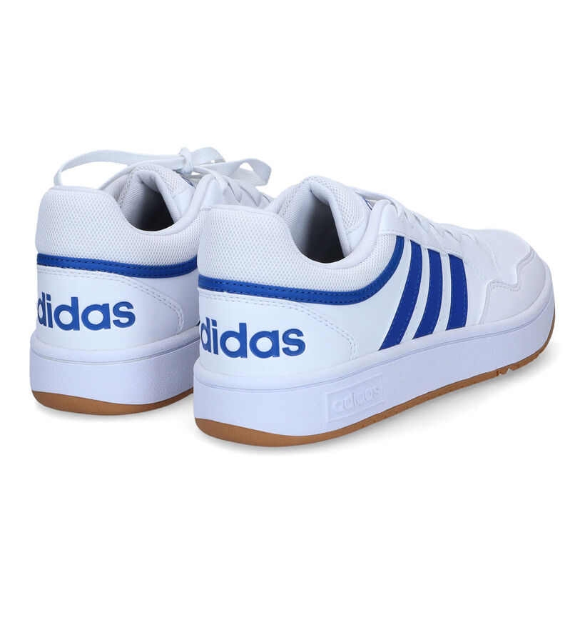 adidas Hoops 3.0 Witte Sneakers voor heren (319012) - geschikt voor steunzolen