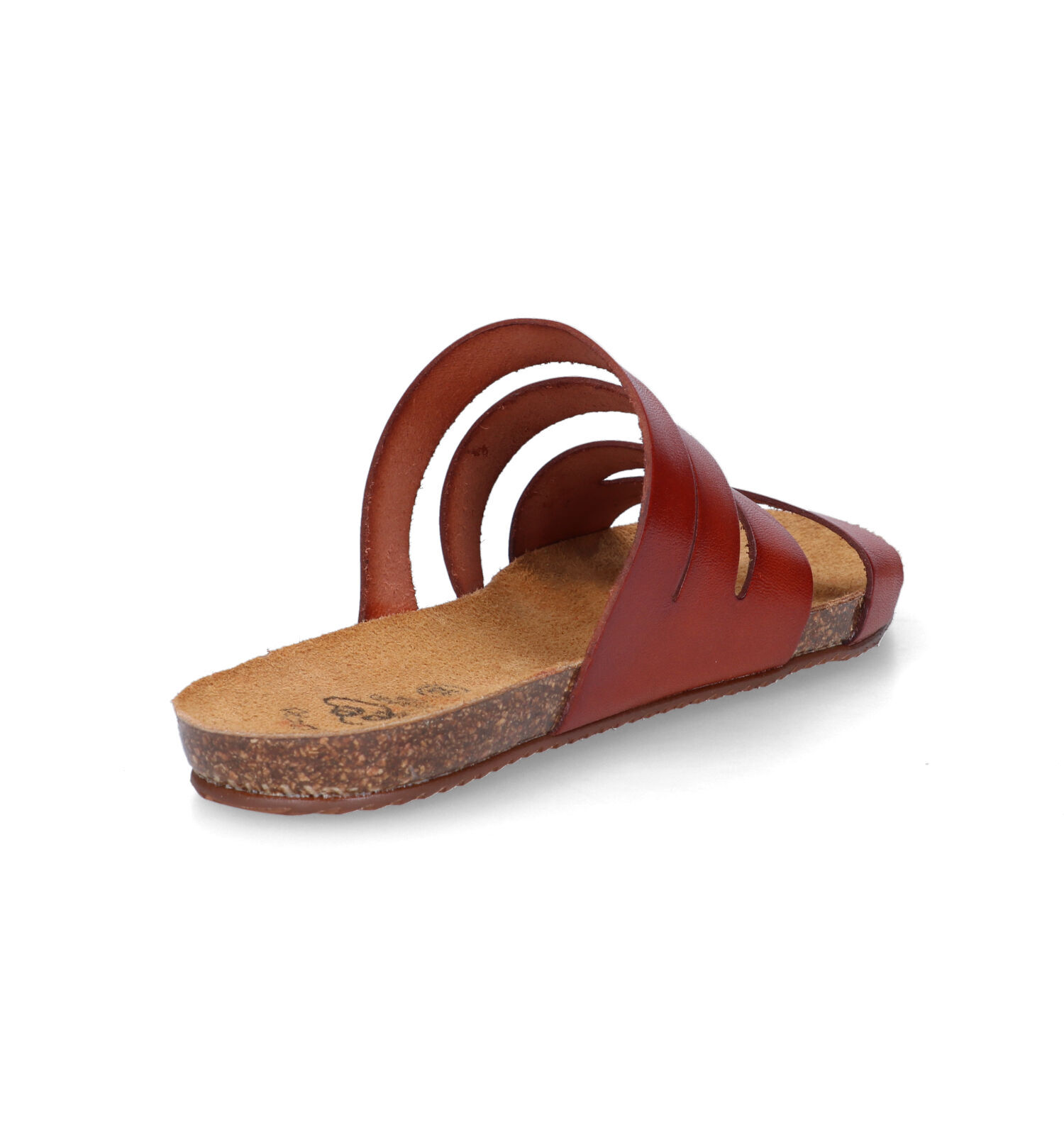 Slippers clearance cognac dames