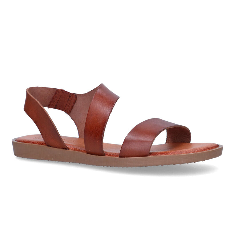 Hee Cognac Sandalen voor dames (322686)