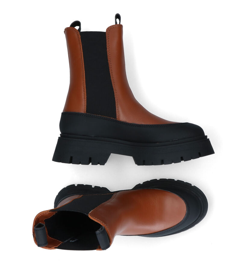 Tamaris Touch It Bottines Chelsea en Vert kaki pour femmes (315460)