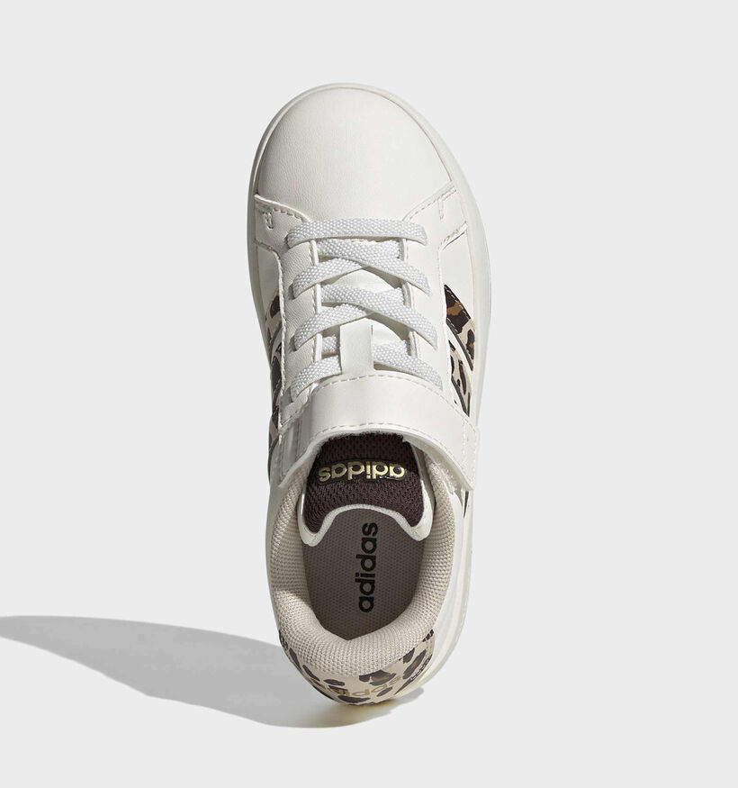 adidas Grand Court 3.0 Witte Sneakers voor meisjes (380822)