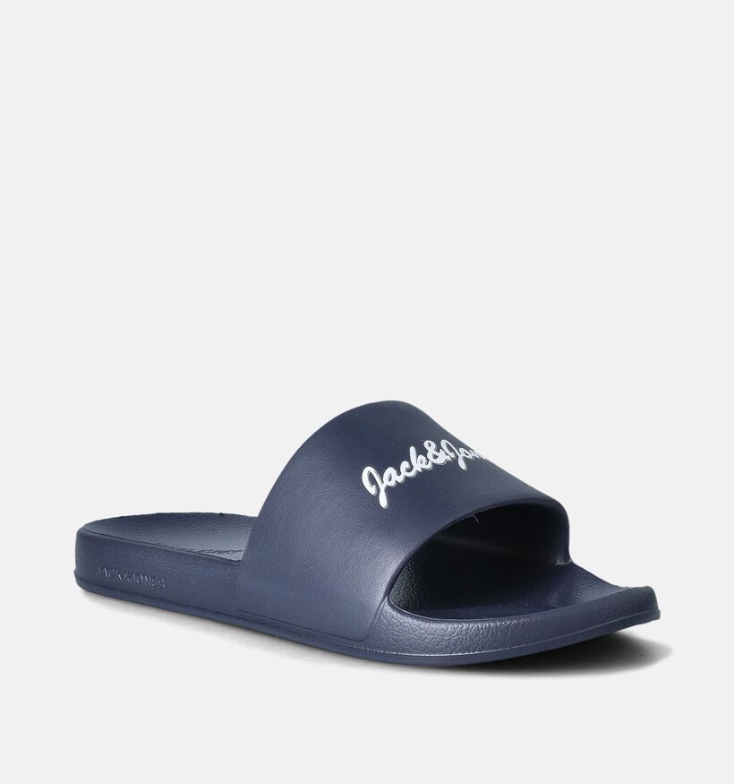 Jack & Jones Jerry Moulded Blauwe Slippers voor heren (350064)