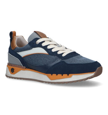 Chaussures à lacets bleu