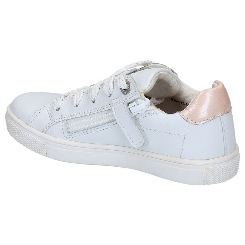 Braqeez Lesley Louwies Sneakers Wit in leer (275288)