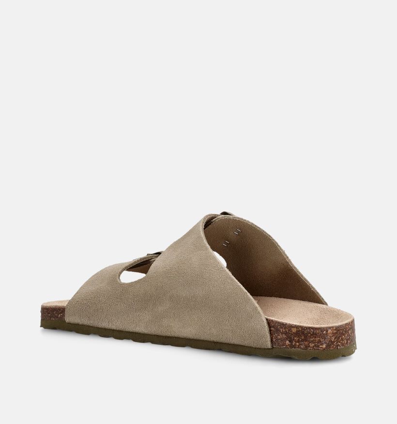Milo & Mila Beige Slippers voor meisjes, jongens (373069)