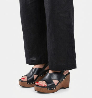 Tamaris Sandalen Zwart
