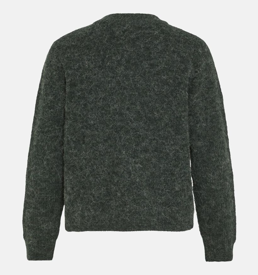 Vila Alva Groene Wollen cardigan voor dames (348760)
