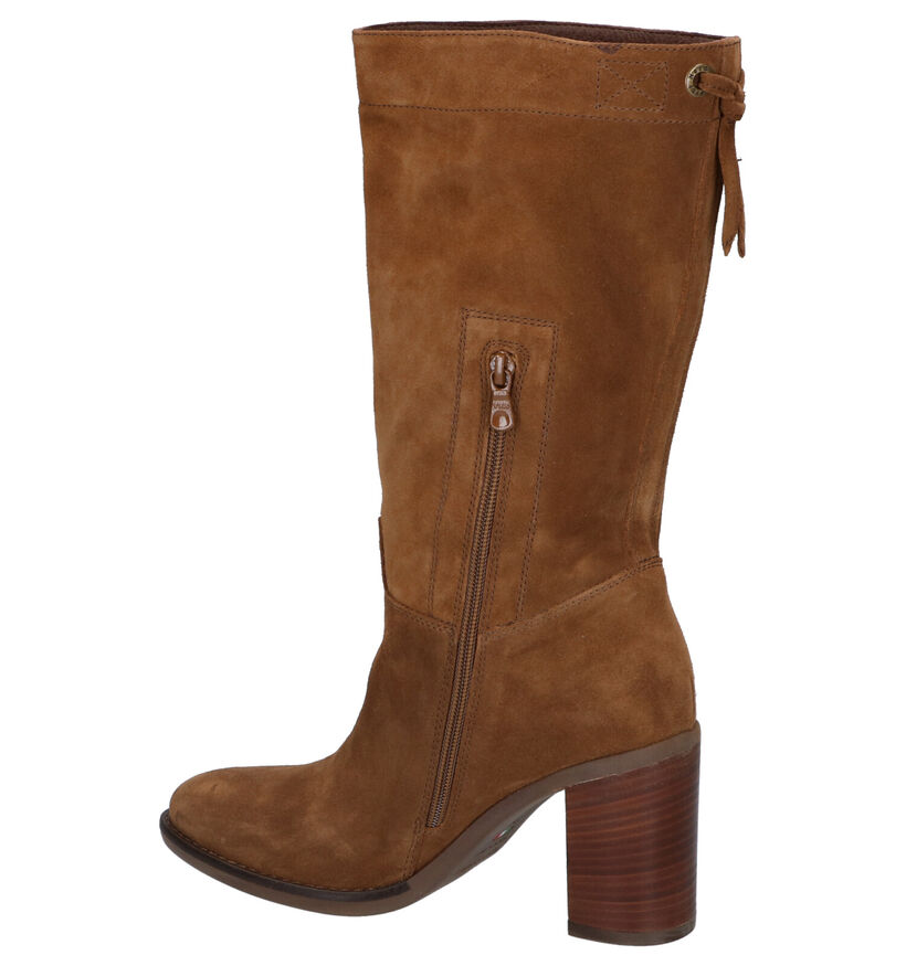 NeroGiardini Bottes hautes en Camel pour femmes (296645)